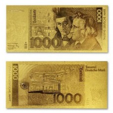 Золотая Банкнота 1000 Mark